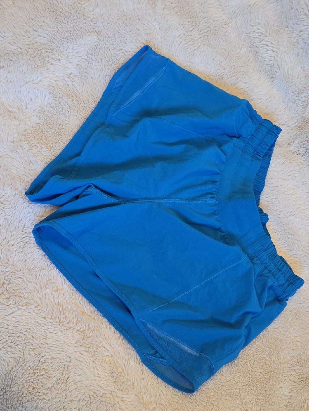 Lululemon Bright Blue Athletic Running Shorts